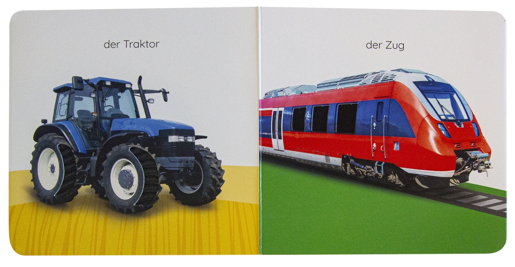 Weitere Ansicht: Erstes Lernen Fühl-Leporello. Fahrzeuge | DK Erstes Lernen