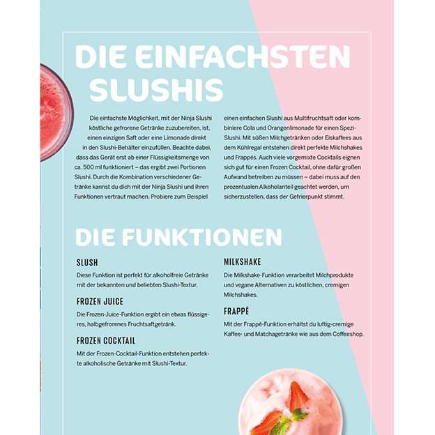 Weitere Ansicht: Die 150 besten Rezepte für die Ninja Slushi | Frechverlag