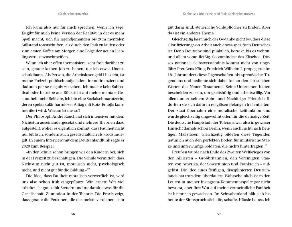 Weitere Ansicht: 'Sozialschmarotzerin' | Nadine Wagenaar