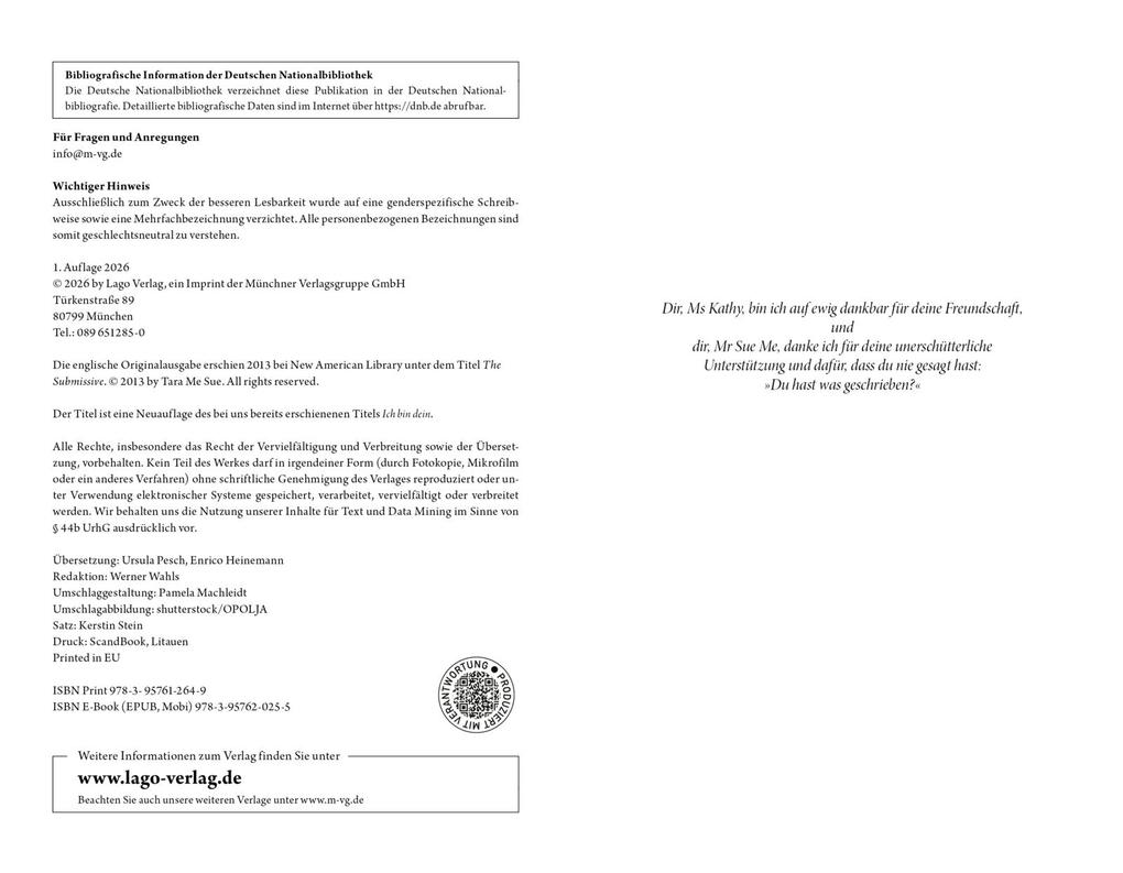 Weitere Ansicht: The Weekend Contract | Tara Sue Me