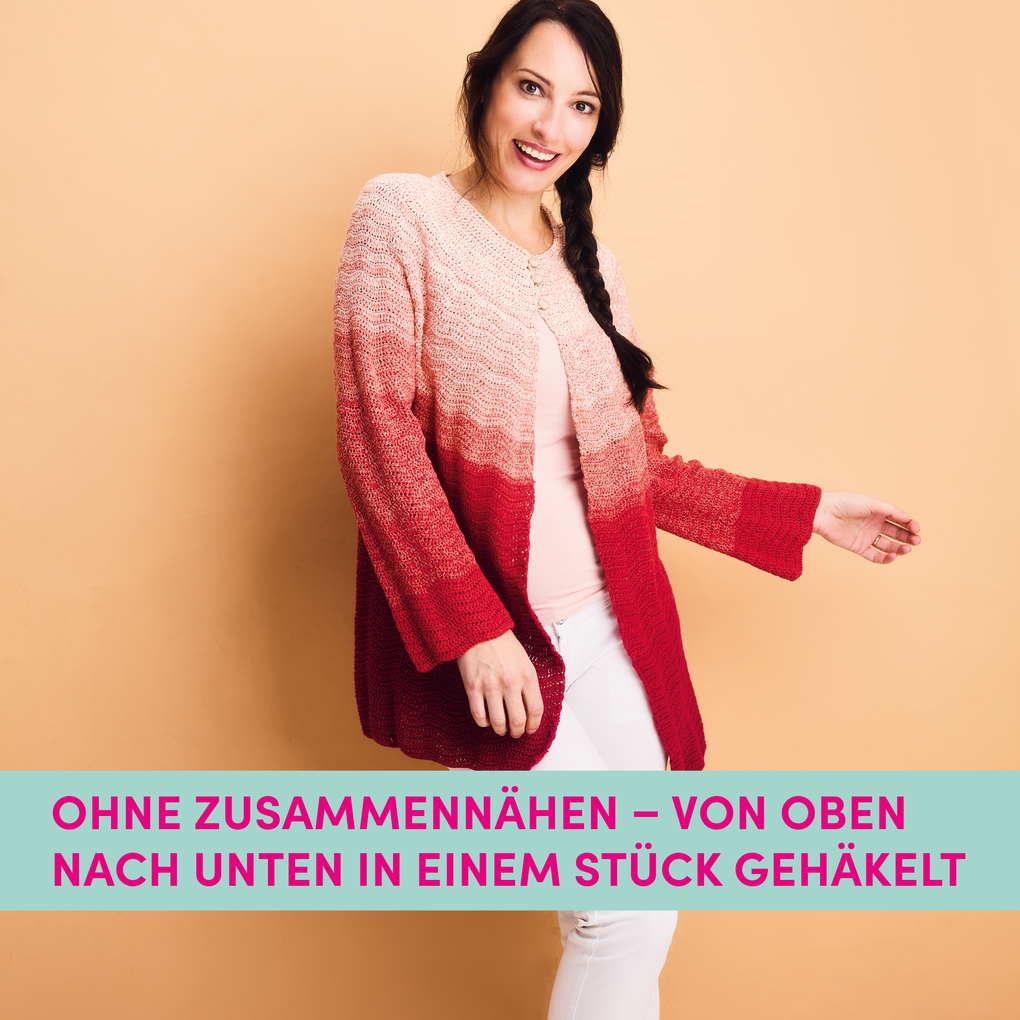 Weitere Ansicht: Raglan-Shirts häkeln | Veronika Hug