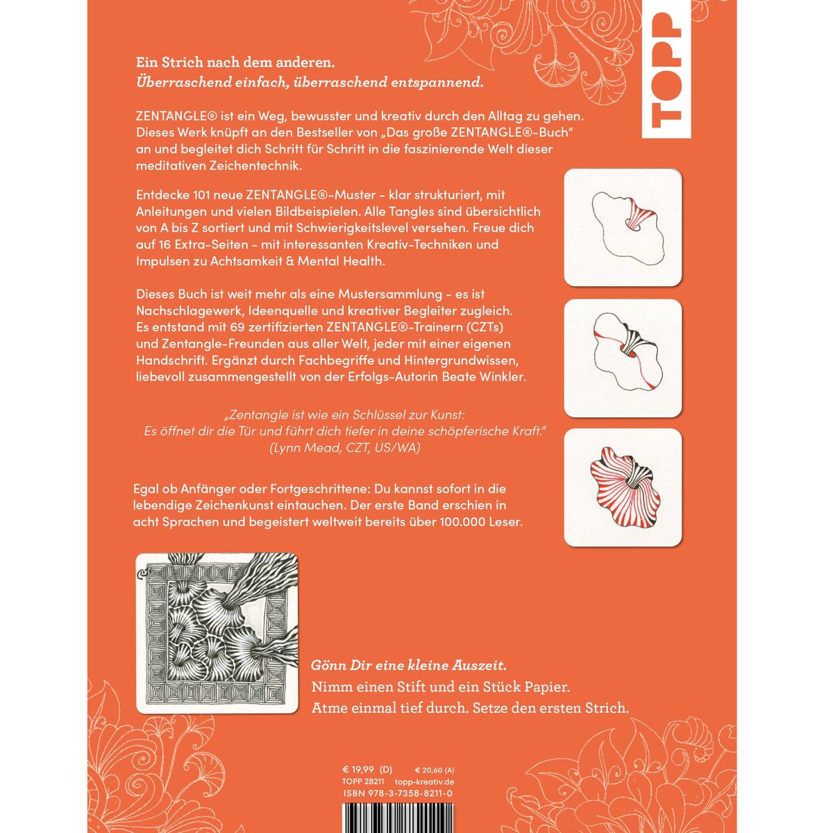 Weitere Ansicht: Das große Zentangle-Buch 2 | Beate Winkler