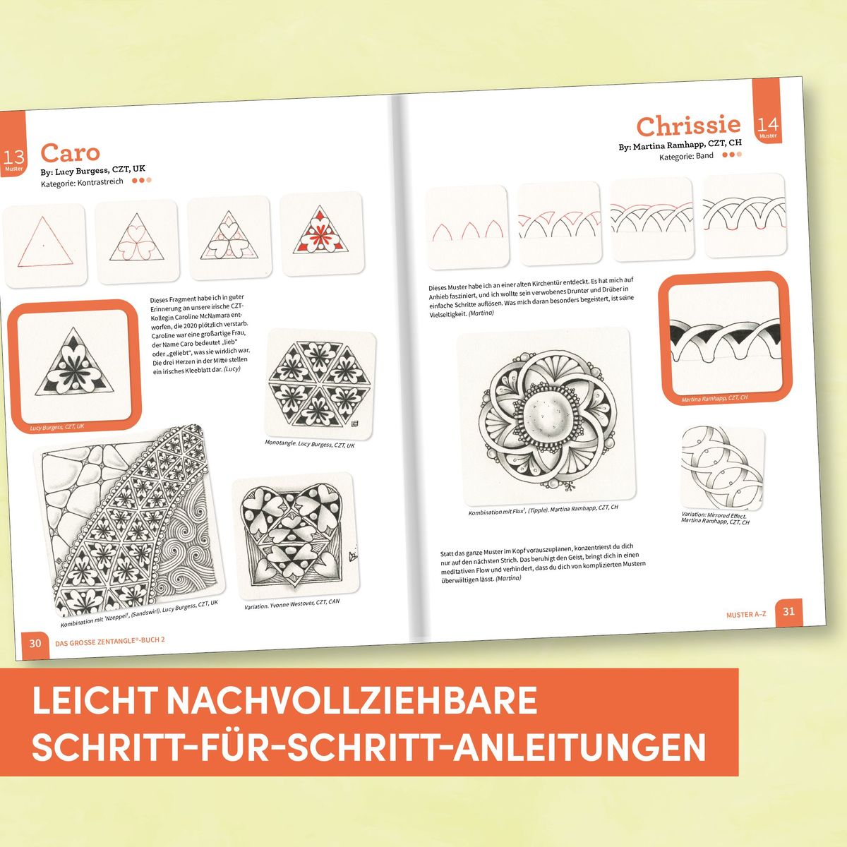Weitere Ansicht: Das große Zentangle-Buch 2 | Beate Winkler