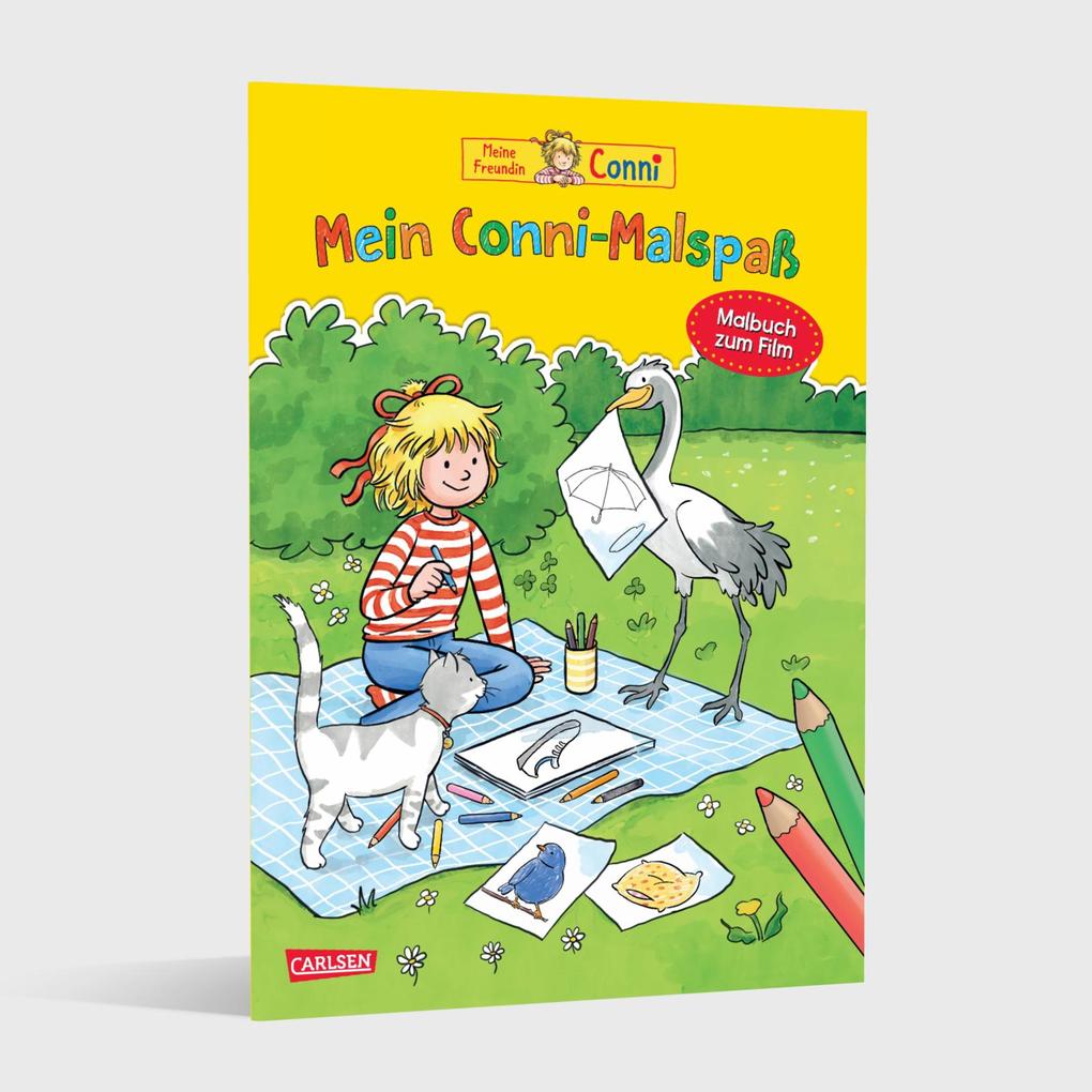 Weitere Ansicht: Conni Gelbe Reihe (Beschäftigungsbuch): Mein Conni Malspaß | Hanna Sörensen