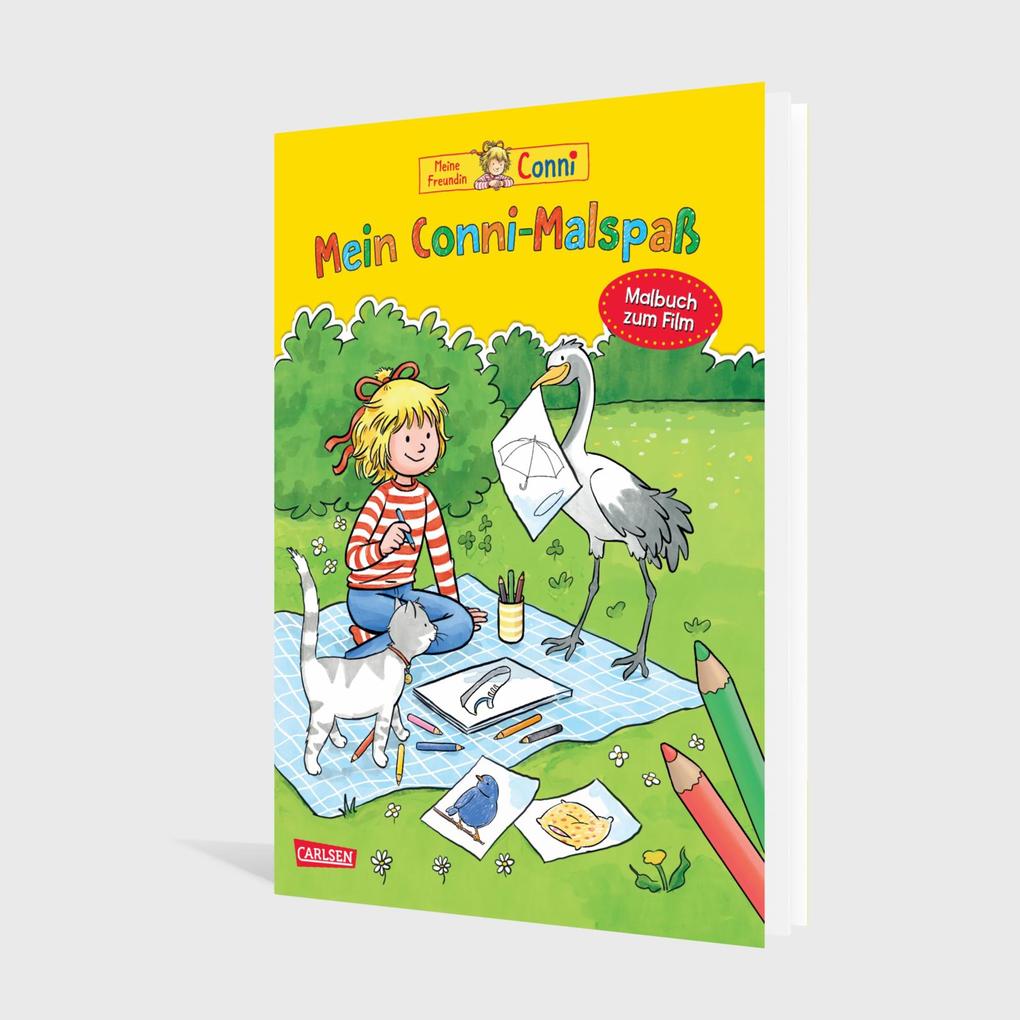 Weitere Ansicht: Conni Gelbe Reihe (Beschäftigungsbuch): Mein Conni Malspaß | Hanna Sörensen