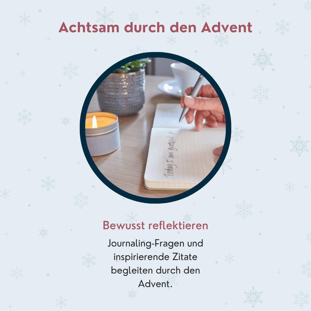 Weitere Ansicht: WeihnAchtsamkeit. 24 Türchen zu mehr Entspannung. | Christine Schlitt