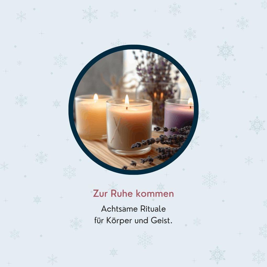 Weitere Ansicht: WeihnAchtsamkeit. 24 Türchen zu mehr Entspannung. | Christine Schlitt