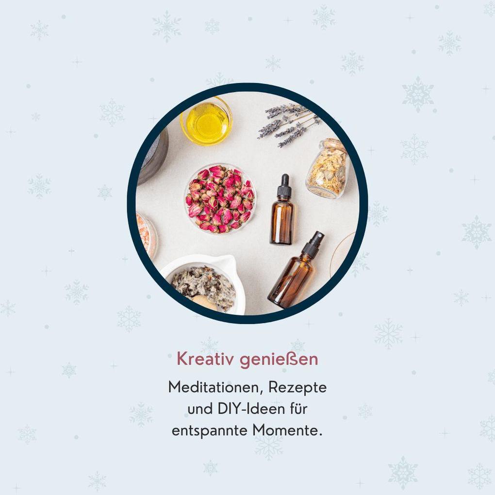 Weitere Ansicht: WeihnAchtsamkeit. 24 Türchen zu mehr Entspannung. | Christine Schlitt