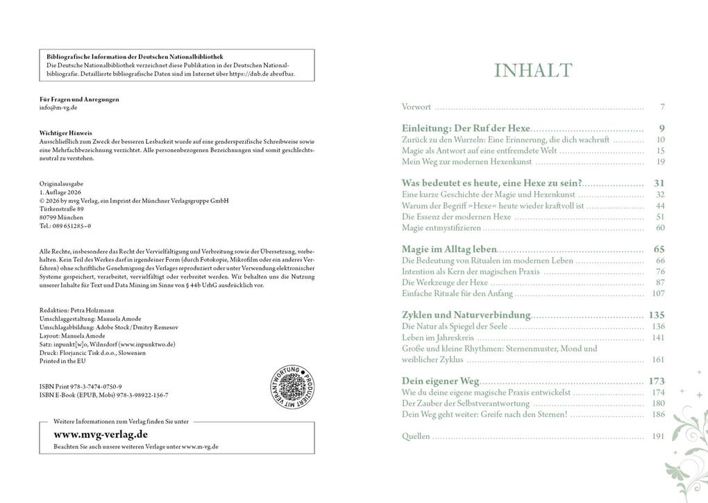 Weitere Ansicht: Der Ruf der Hexe | Tammy Mattausch-Nisar