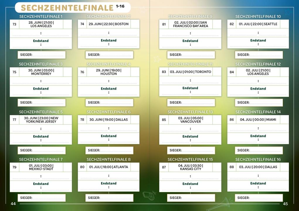 Weitere Ansicht: WM-Fieber 2026 - Das große Mitmachbuch | Daniel Wiechmann