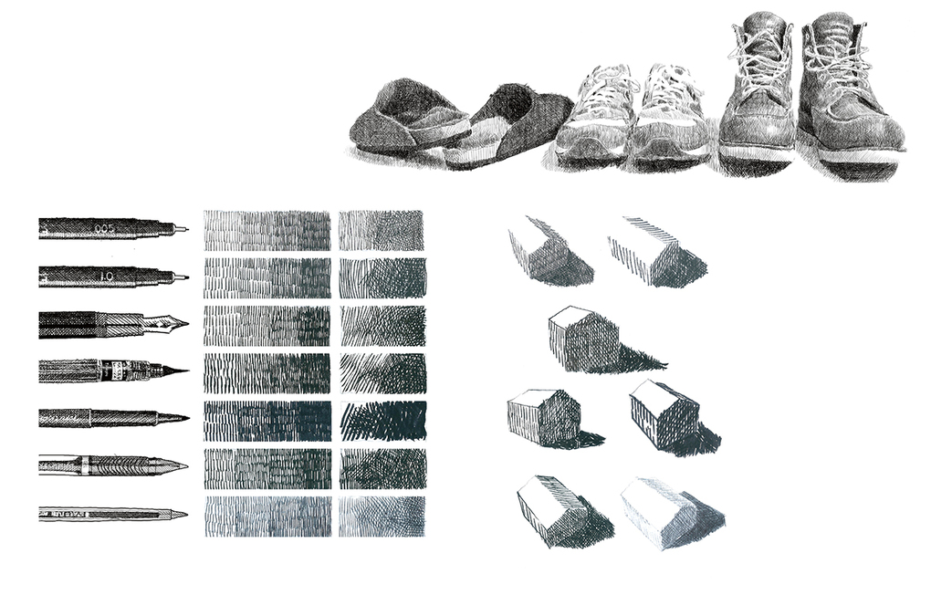 Weitere Ansicht: Zeichnen mit Pen & Ink | David Morales H.