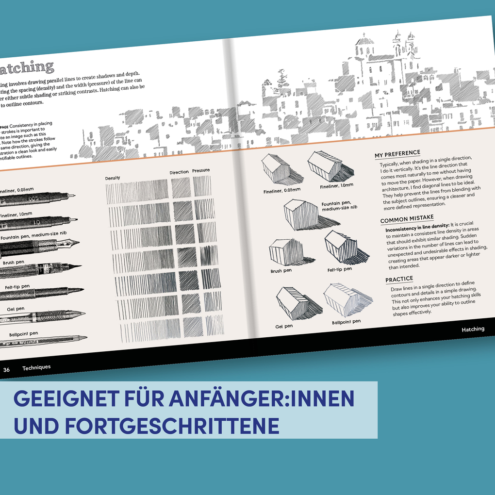 Weitere Ansicht: Zeichnen mit Pen & Ink | David Morales H.