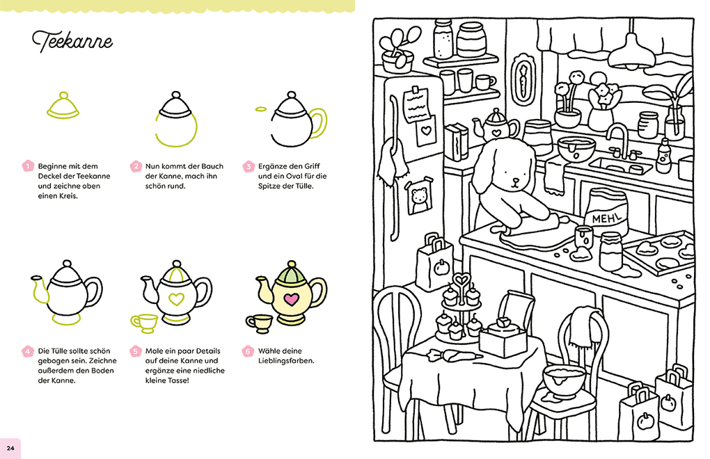 Weitere Ansicht: Super Cute Zeichnen mit Bobbie Goods | Bobbie Goods