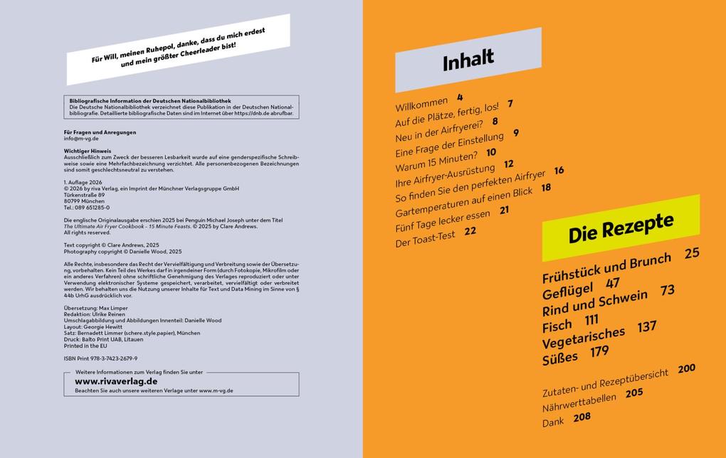 Weitere Ansicht: Das geniale Airfryer-Kochbuch - 15-Minuten-Gerichte | Clare Andrews