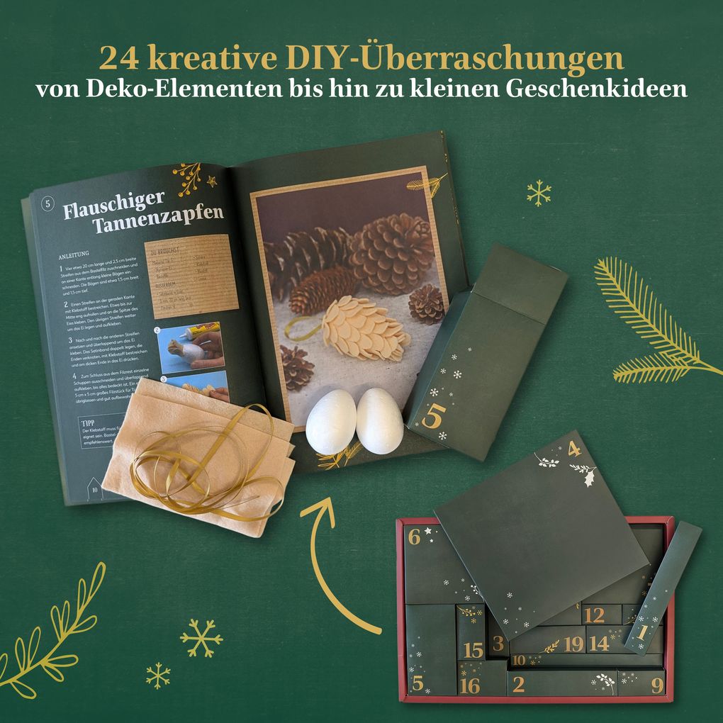 Weitere Ansicht: Der kreative Adventskalender - empfohlen von LandLust | Susanne Pypke