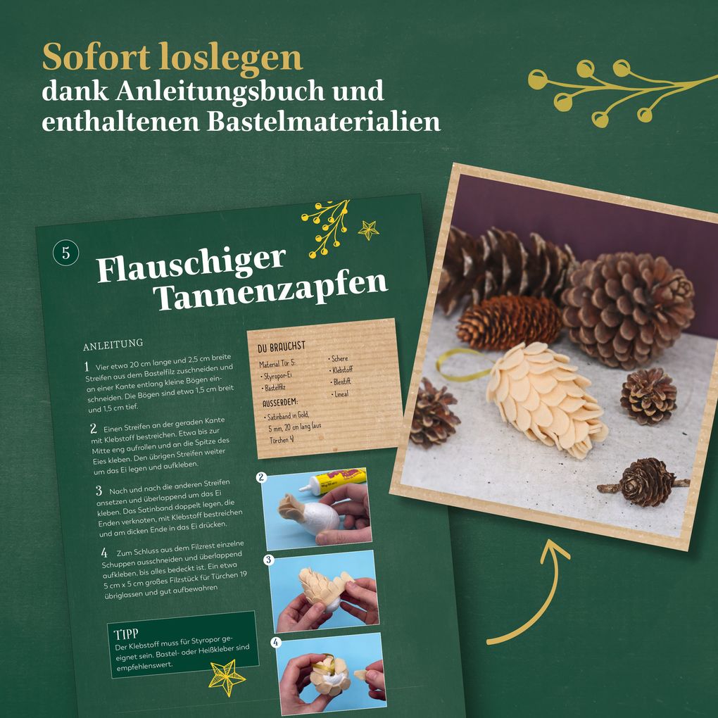 Weitere Ansicht: Der kreative Adventskalender - empfohlen von LandLust | Susanne Pypke
