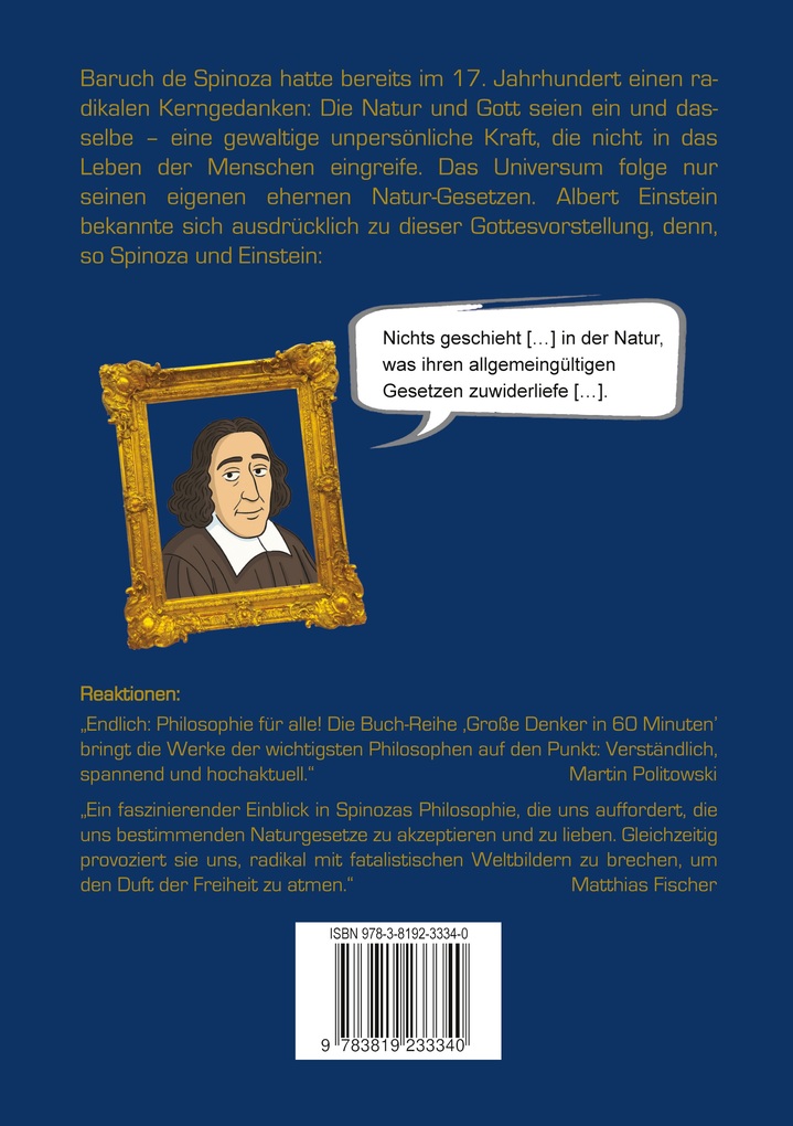 Weitere Ansicht: Spinoza in 60 Minuten | Walther Ziegler