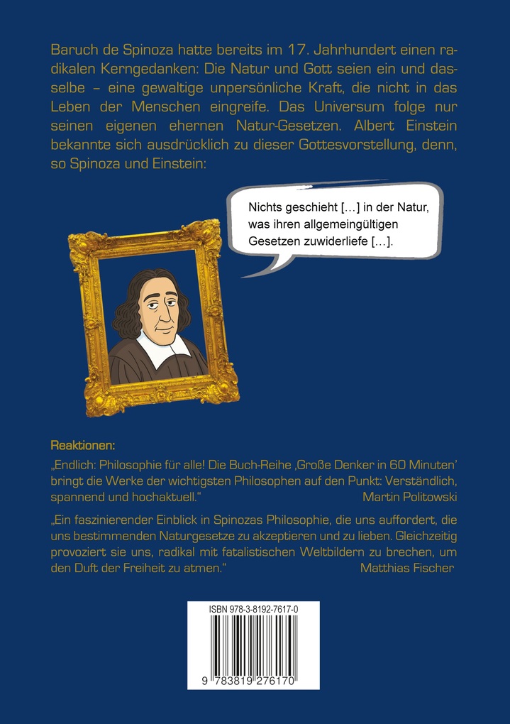 Weitere Ansicht: Spinoza in 60 Minuten | Walther Ziegler