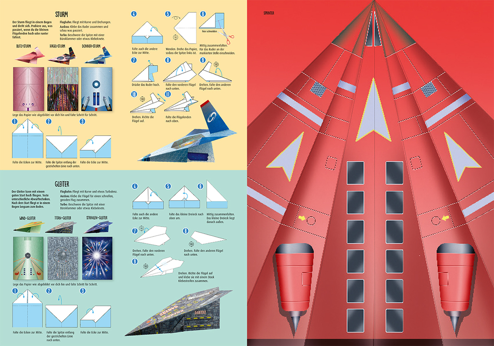 Weitere Ansicht: Riesen-Papierflieger | Elizabeth Golding