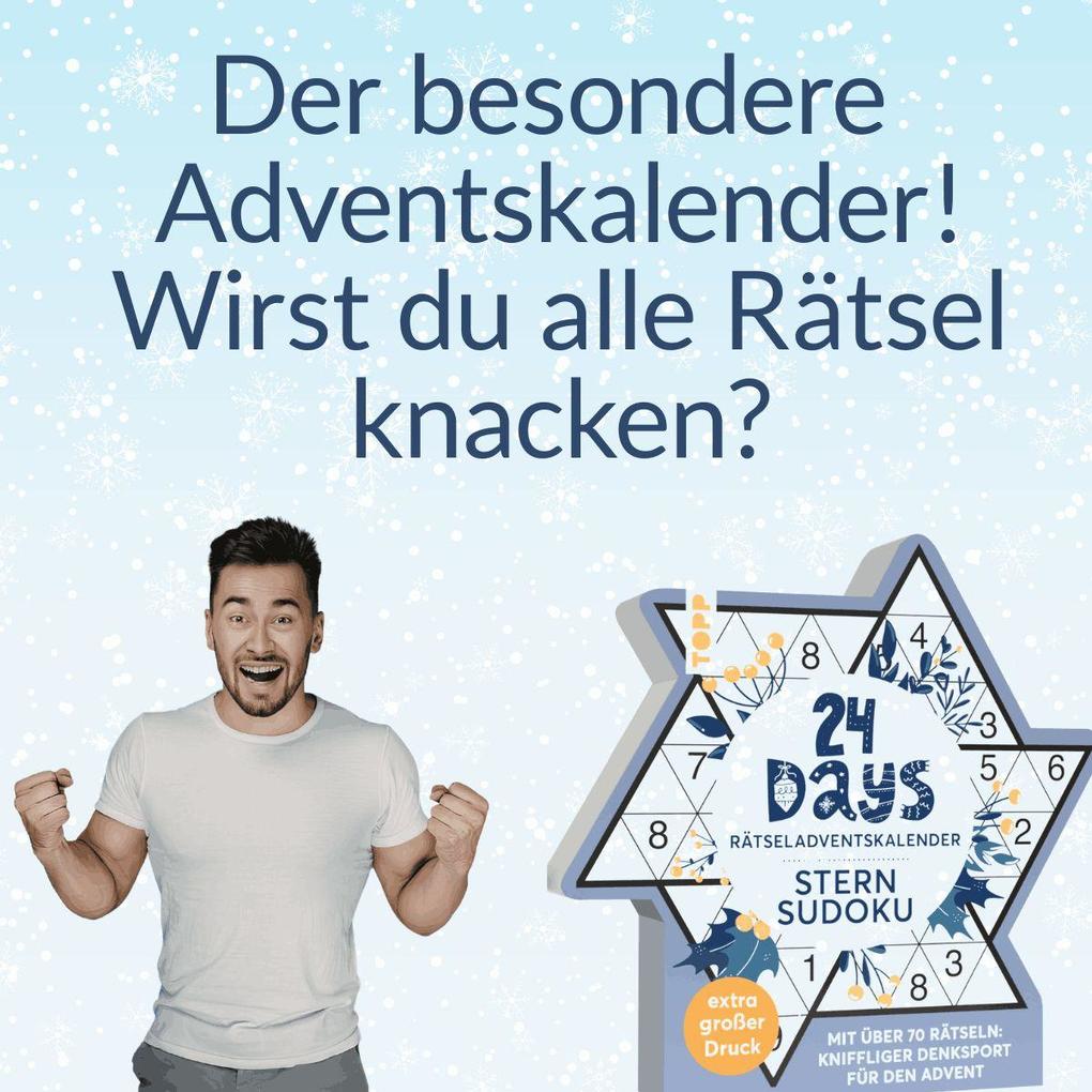 Weitere Ansicht: 24 DAYS RÄTSELADVENTSKALENDER - Sternsudoku | frechverlag