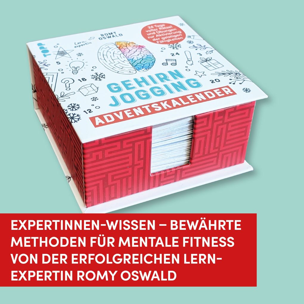 Weitere Ansicht: Gehirnjogging - Adventskalender | Romy Oswald