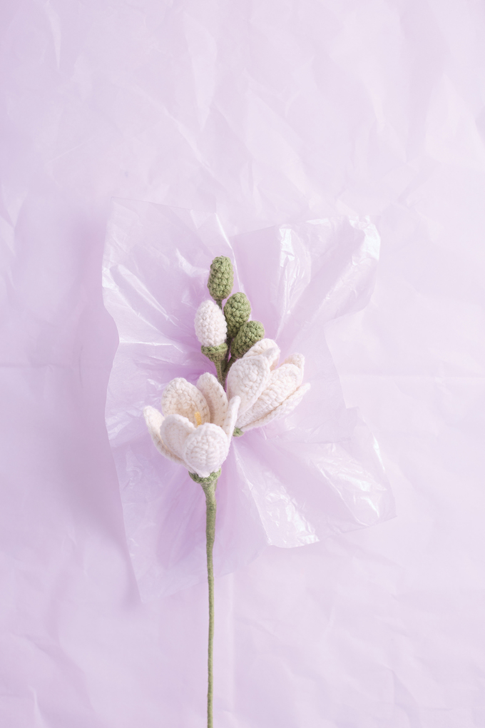 Weitere Ansicht: Romantische Blumen häkeln | Sophie Yüksel