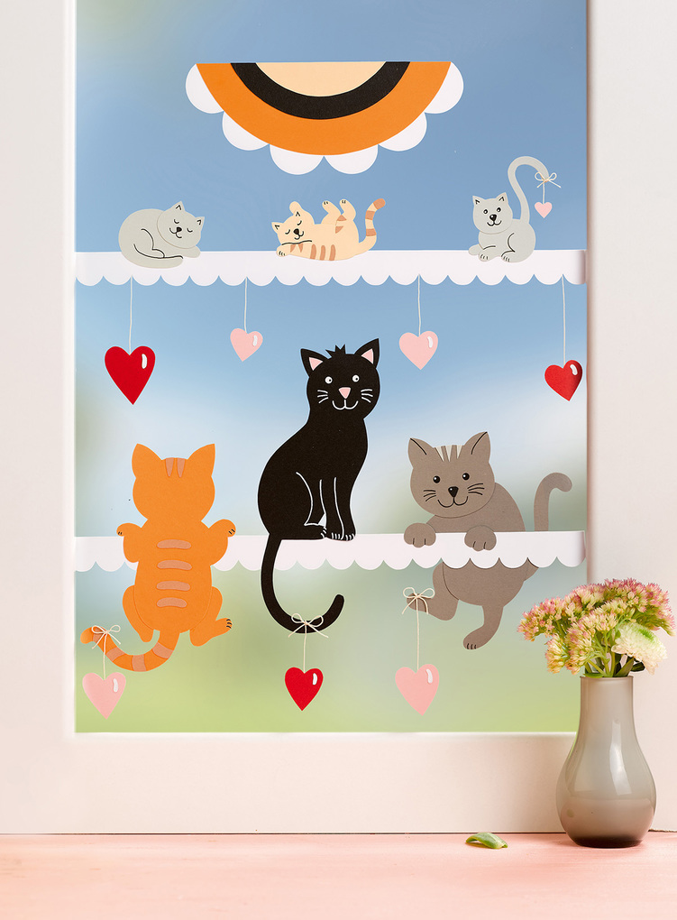 Weitere Ansicht: Farbenfrohe Fensterbilder (kreativ.kompakt) | Anja Ritterhoff