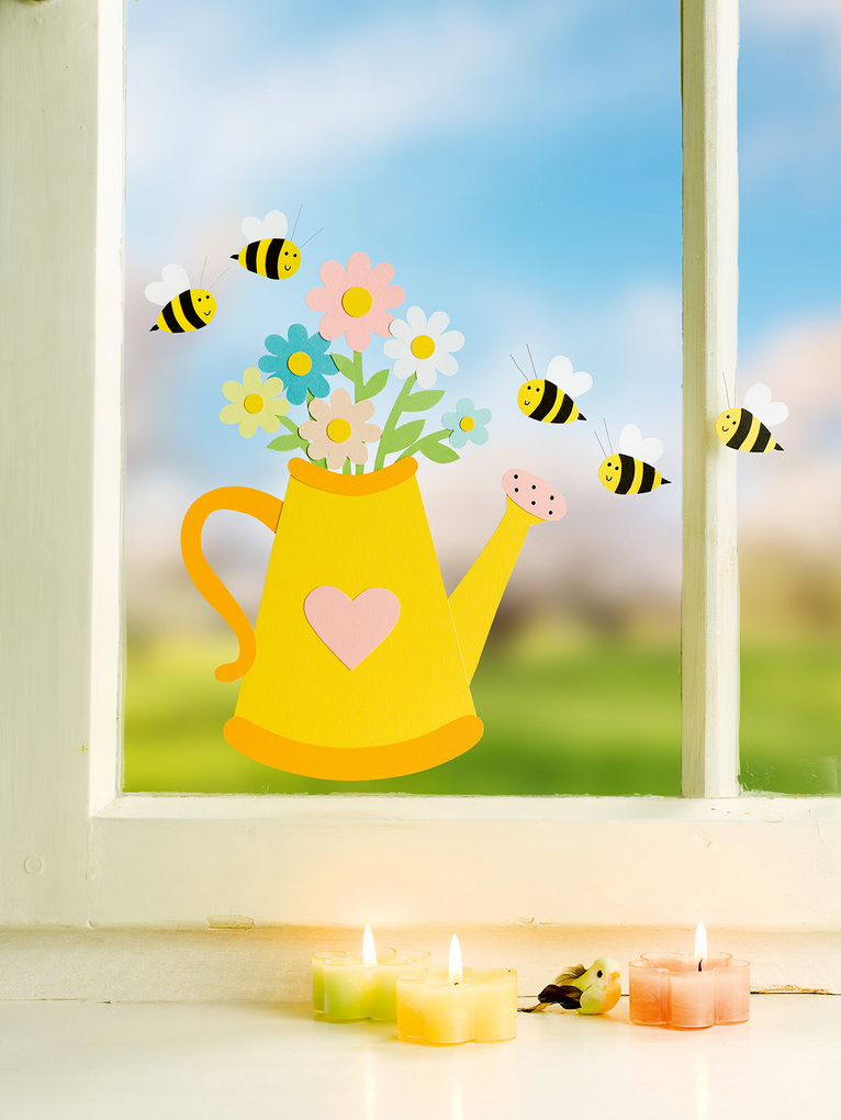 Weitere Ansicht: Farbenfrohe Fensterbilder (kreativ.kompakt) | Anja Ritterhoff