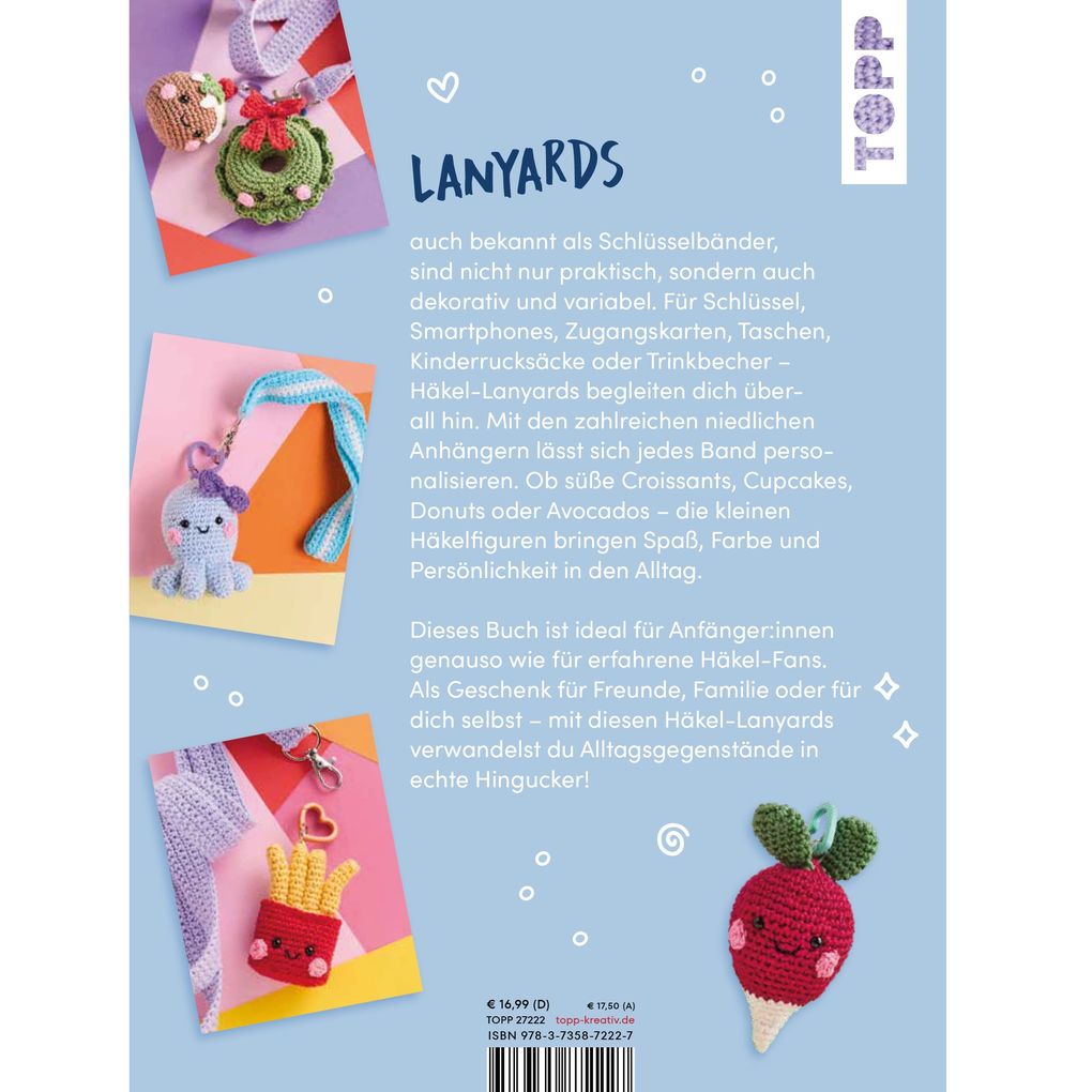 Weitere Ansicht: Lovely Lanyards häkeln | Doerthe Eisterlehner