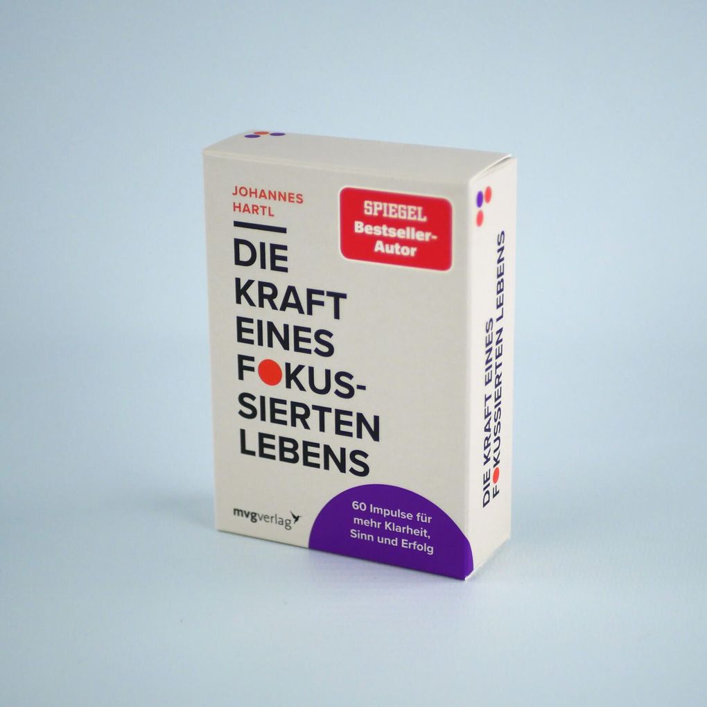 Weitere Ansicht: Die Kraft eines fokussierten Lebens - 60 Impulse für mehr Klarheit, Sinn und Erfolg | Johannes Hartl