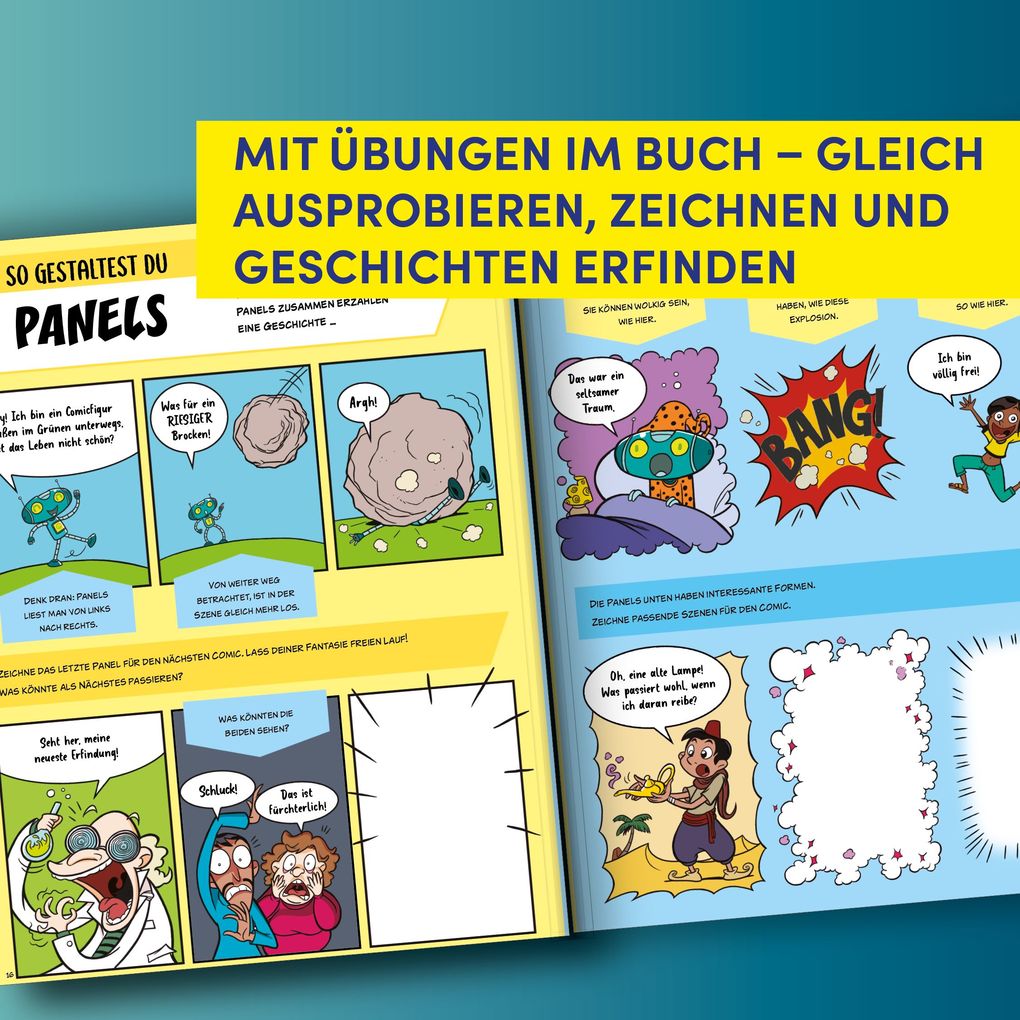 Weitere Ansicht: Zeichne deine eigenen Comics | Ned Hartley