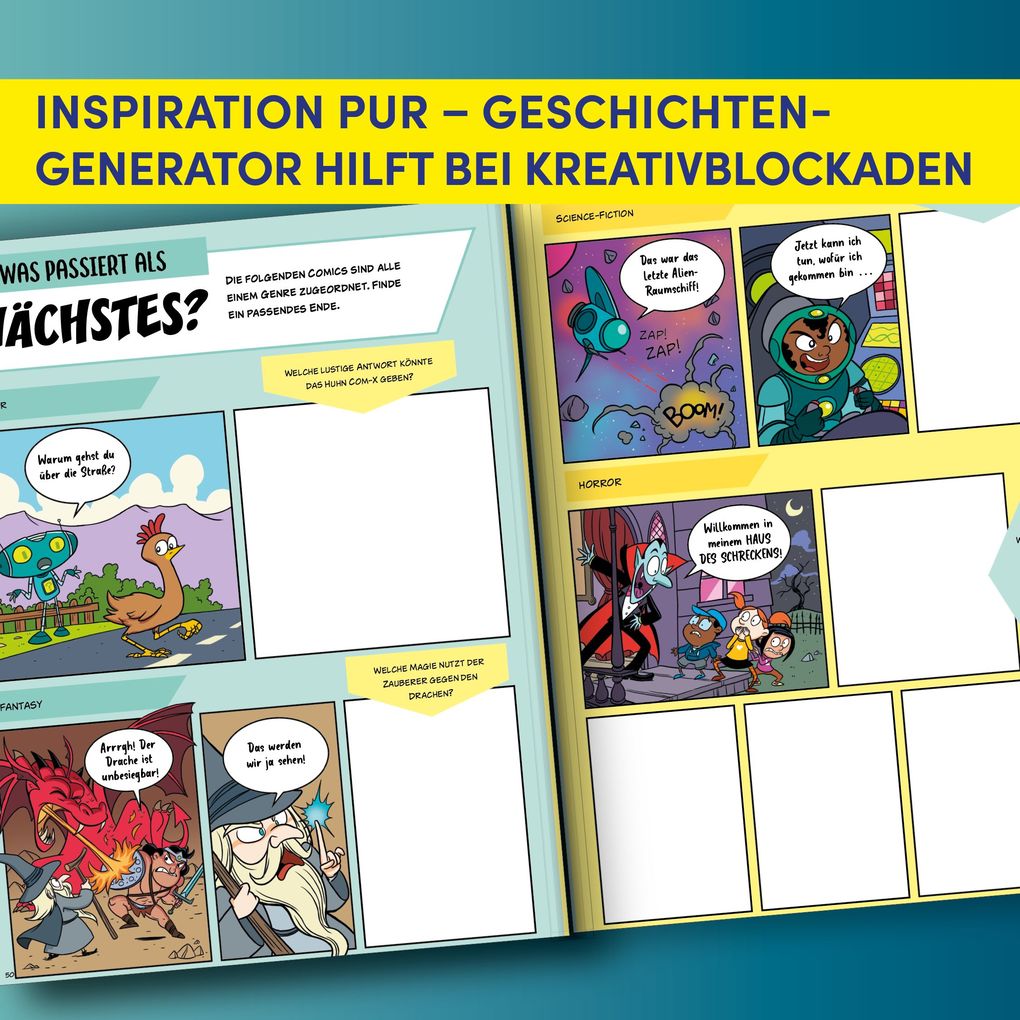Weitere Ansicht: Zeichne deine eigenen Comics | Ned Hartley