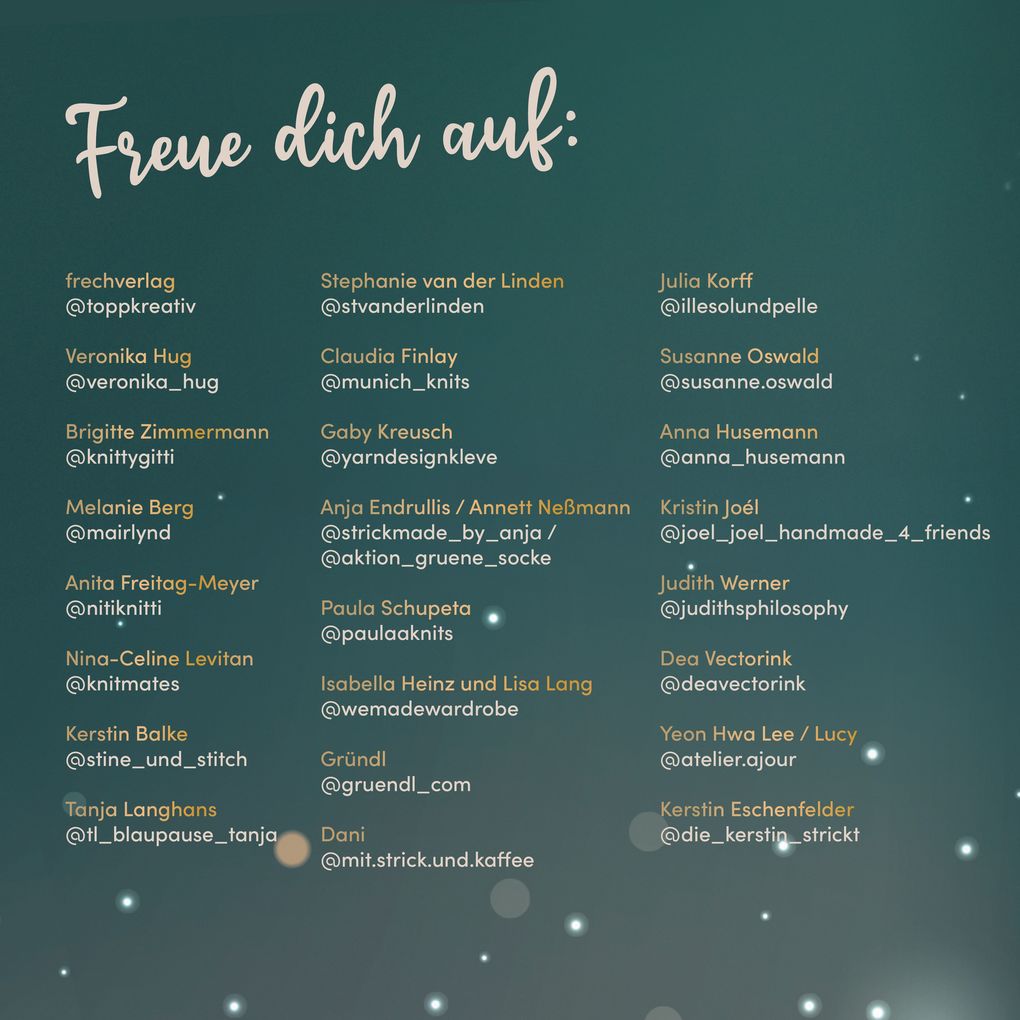 Weitere Ansicht: Let's knit! 24 Events im Advent | Frechverlag