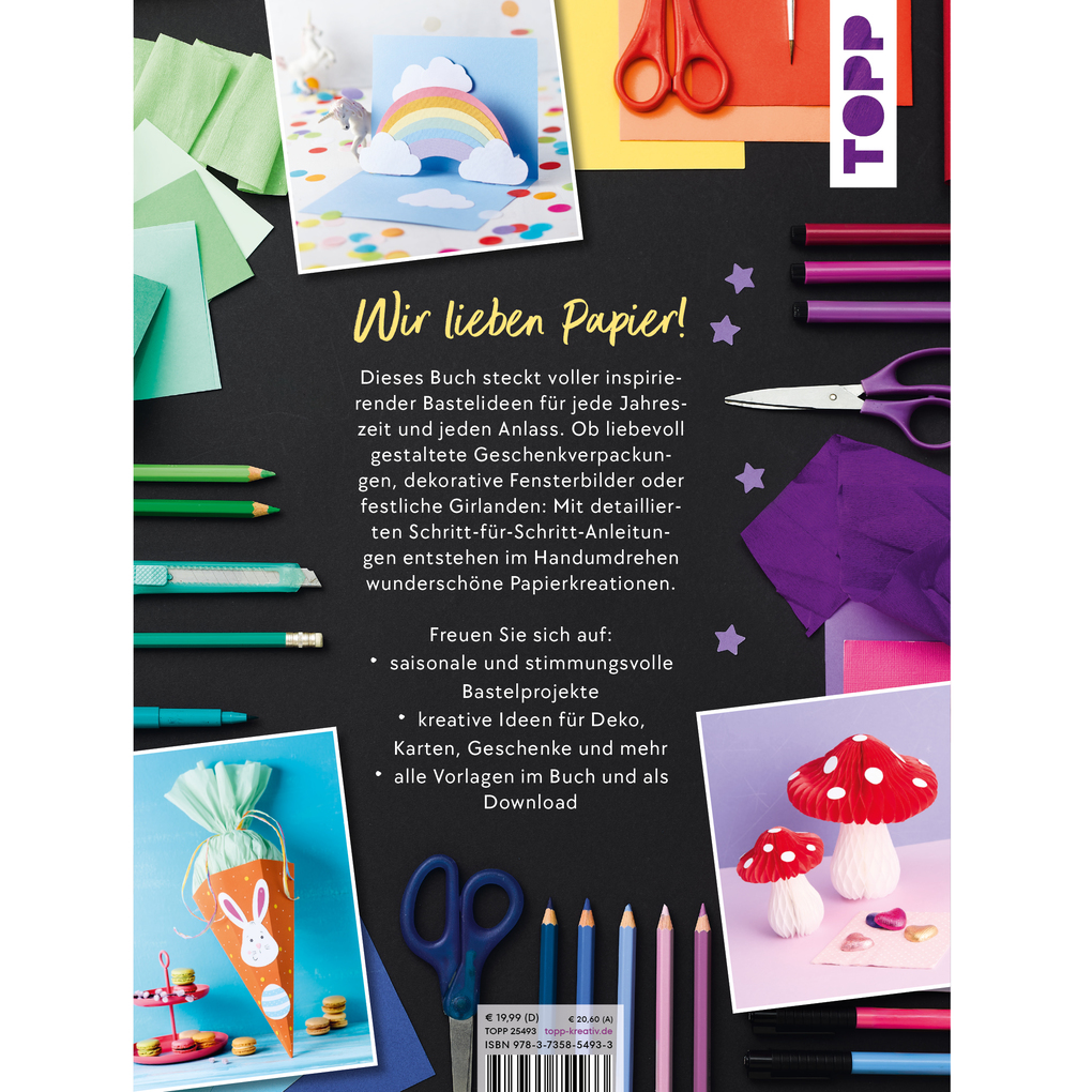 Weitere Ansicht: 100 kreative Papierideen | Frechverlag