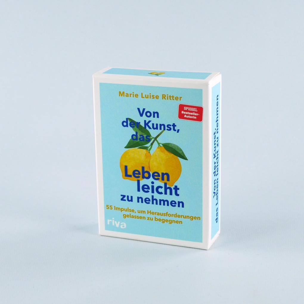 Weitere Ansicht: Von der Kunst, das Leben leicht zu nehmen - 55 Impulse, um Herausforderungen gelassen zu begegnen | Marie Luise Ritter