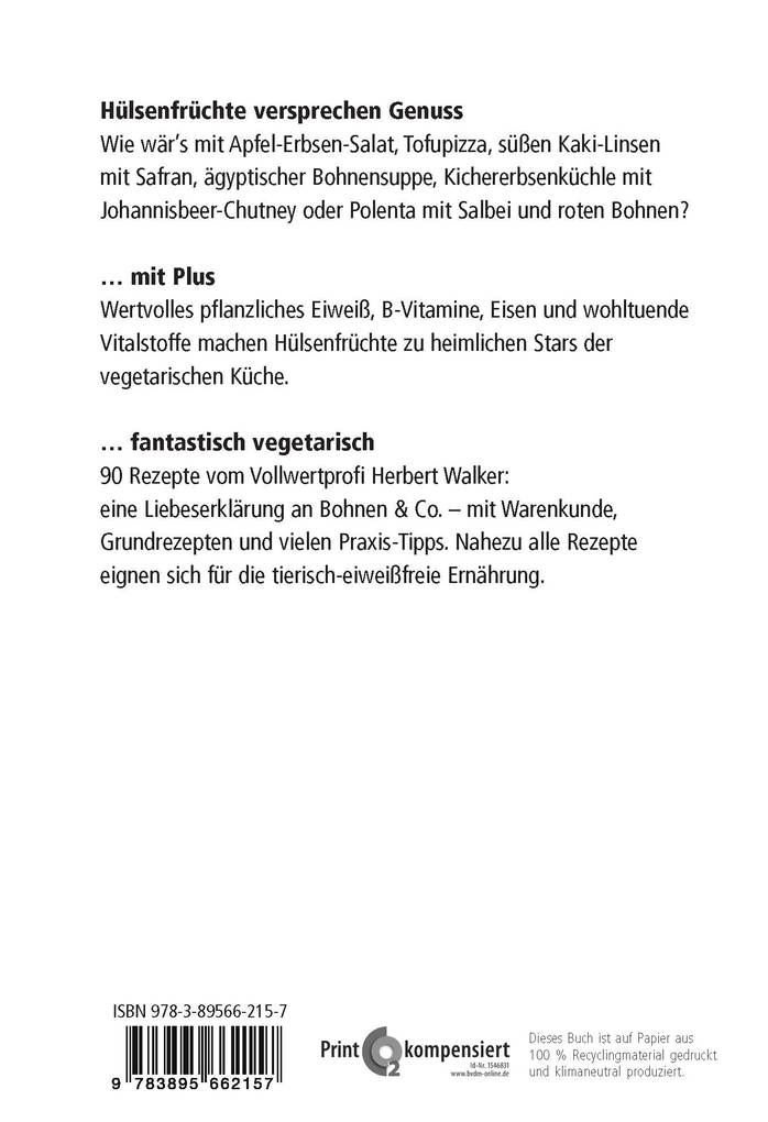 Weitere Ansicht: Bohnen, Erbsen, Linsen & Co | Herbert Walker