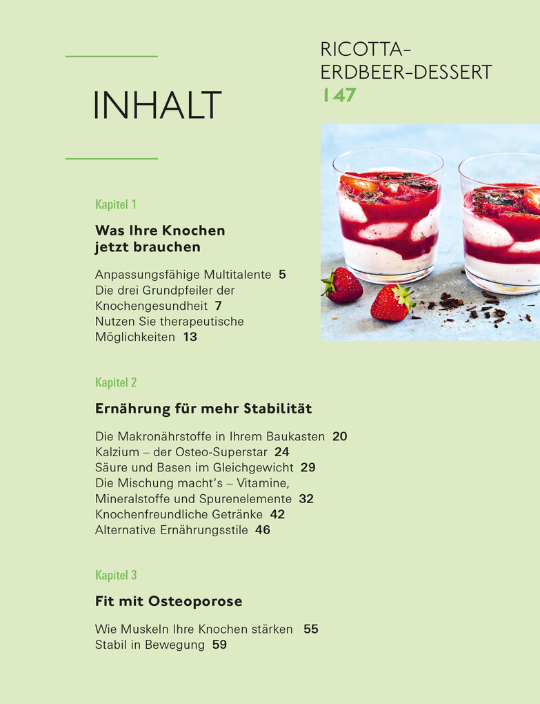 Weitere Ansicht: Ernährung für starke Knochen gegen Osteoporose | Henning Kunter