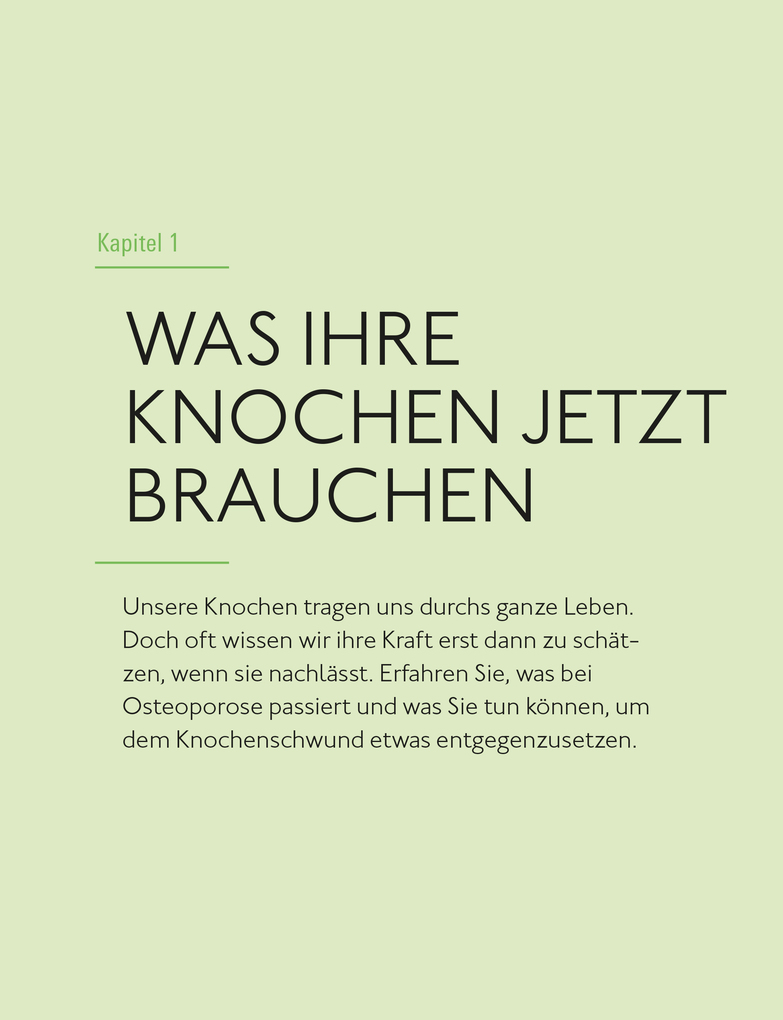 Weitere Ansicht: Ernährung für starke Knochen gegen Osteoporose | Henning Kunter