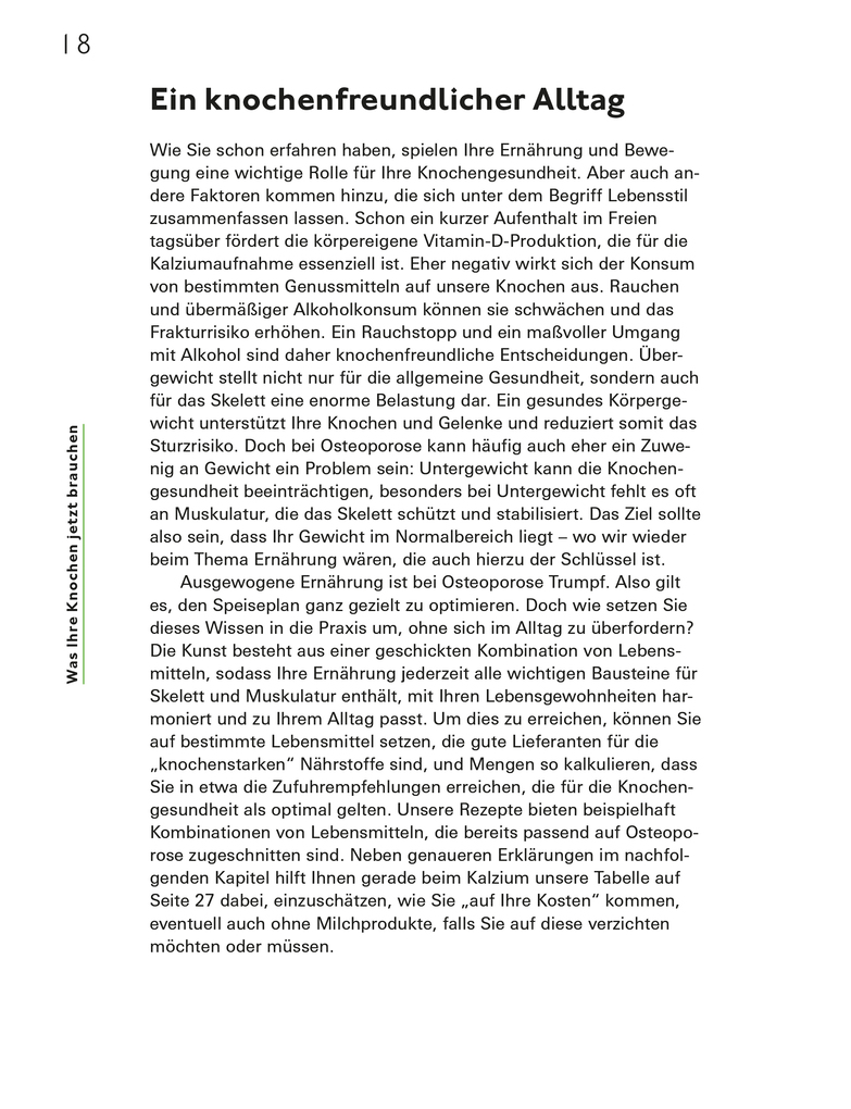 Weitere Ansicht: Ernährung für starke Knochen gegen Osteoporose | Henning Kunter