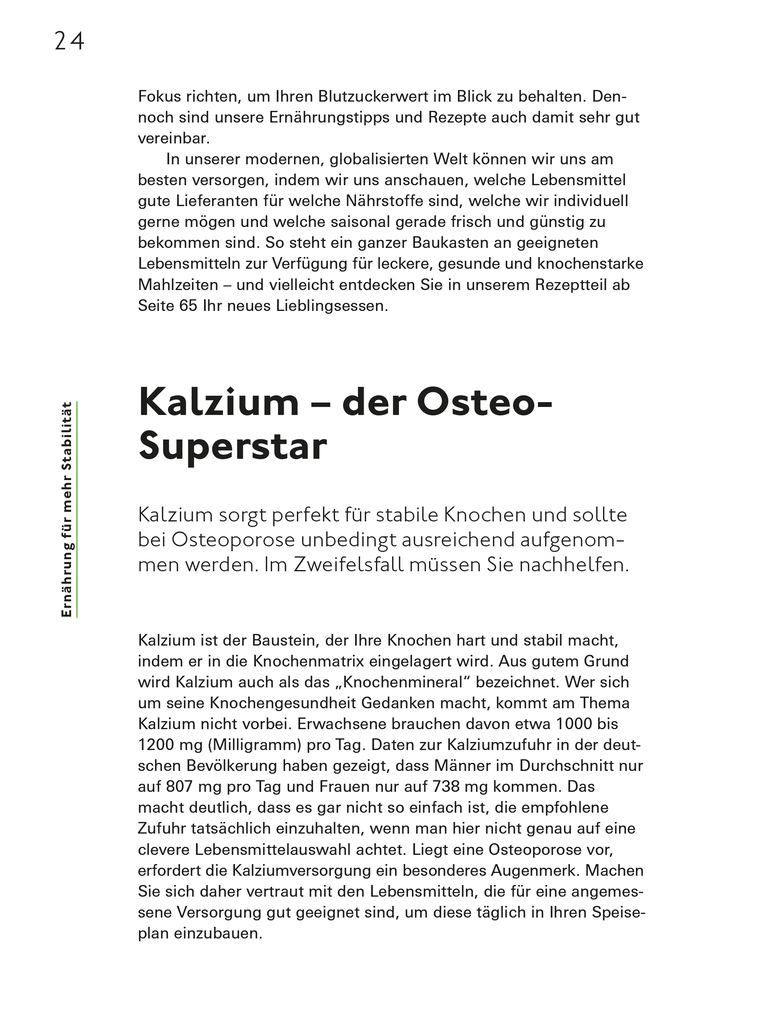 Weitere Ansicht: Ernährung für starke Knochen gegen Osteoporose | Henning Kunter