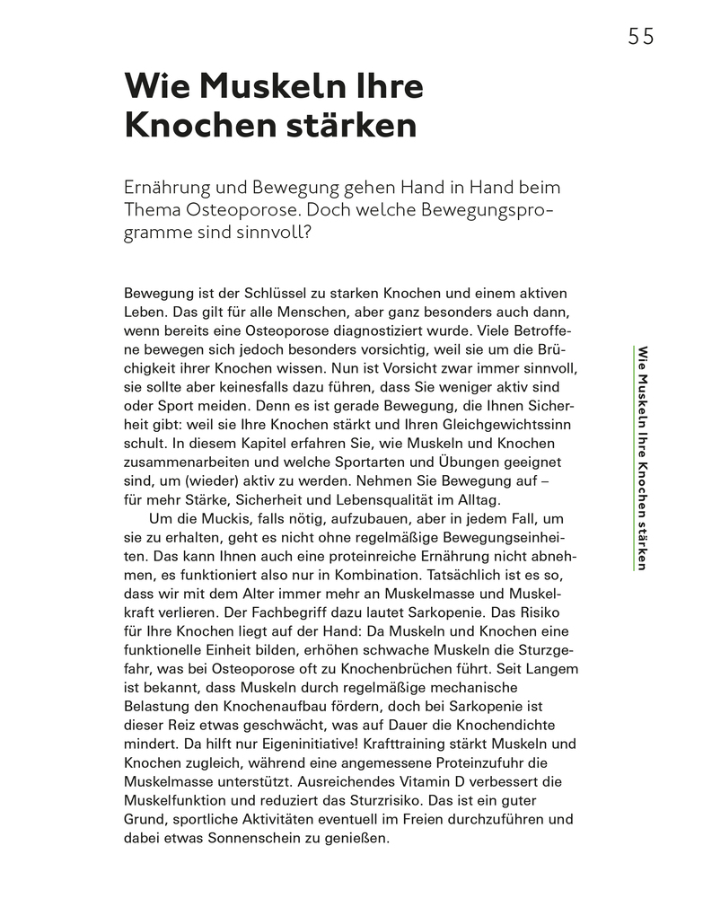 Weitere Ansicht: Ernährung für starke Knochen gegen Osteoporose | Henning Kunter