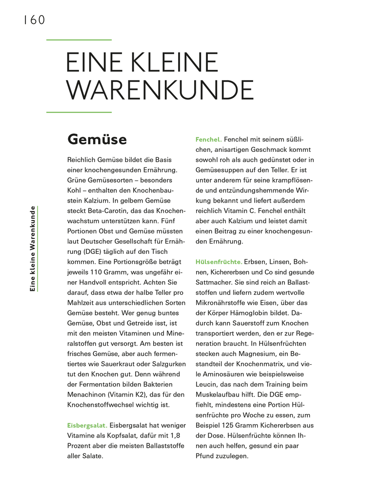 Weitere Ansicht: Ernährung für starke Knochen gegen Osteoporose | Henning Kunter