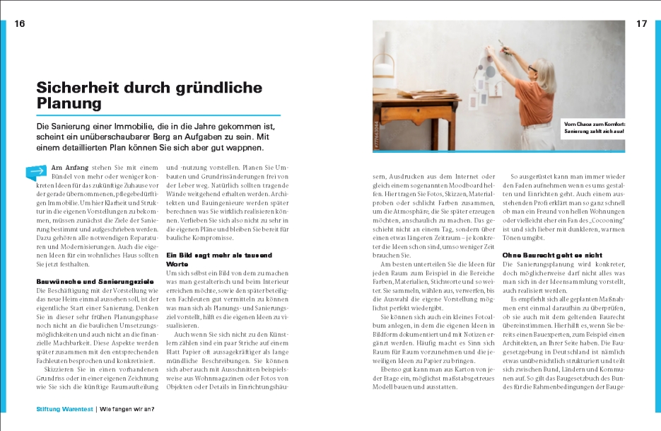 Weitere Ansicht: Keine Angst vor Sanierung | Jörn Lindemann