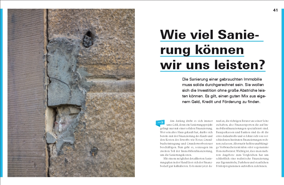 Weitere Ansicht: Keine Angst vor Sanierung | Jörn Lindemann