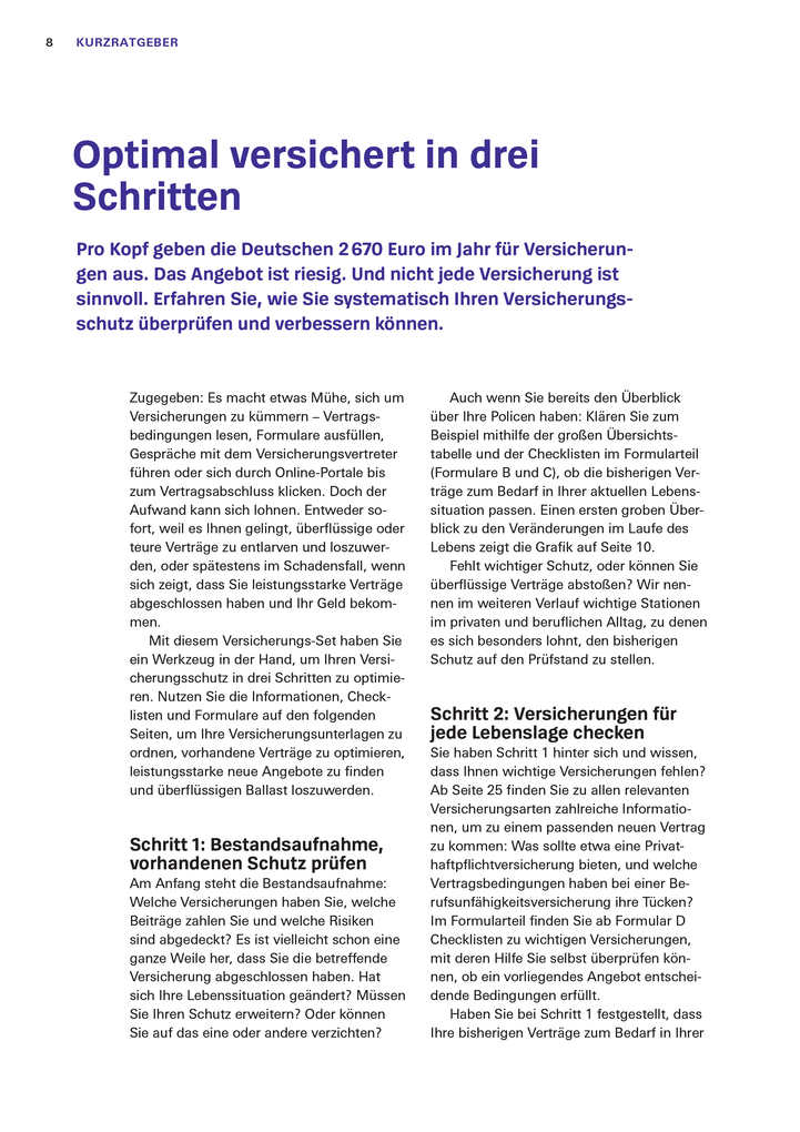 Weitere Ansicht: Das Versicherungs-Set