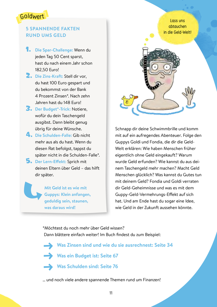 Weitere Ansicht: Von Geld, Gold und Guppys | Andrea Schwendemann