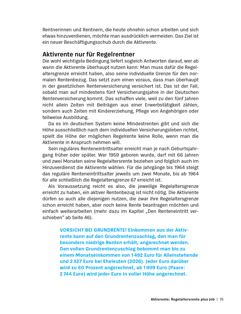 Weitere Ansicht: So rechnet sich die Aktivrente | Matthias Kowalski