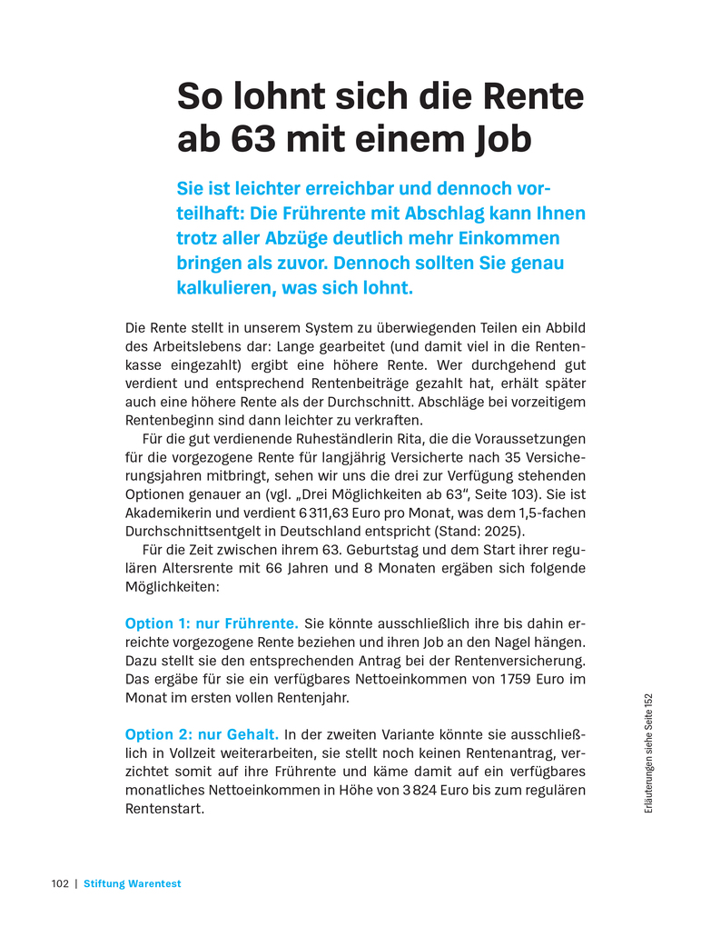 Weitere Ansicht: So rechnet sich die Aktivrente | Matthias Kowalski