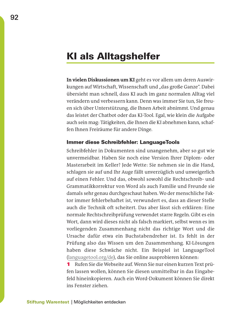 Weitere Ansicht: Das kann KI | Andreas Erle