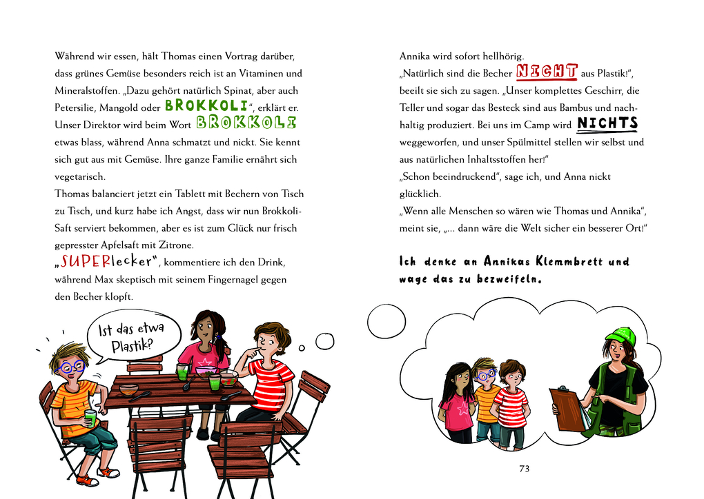 Weitere Ansicht: Zelten mit Juli | Petra Eimer